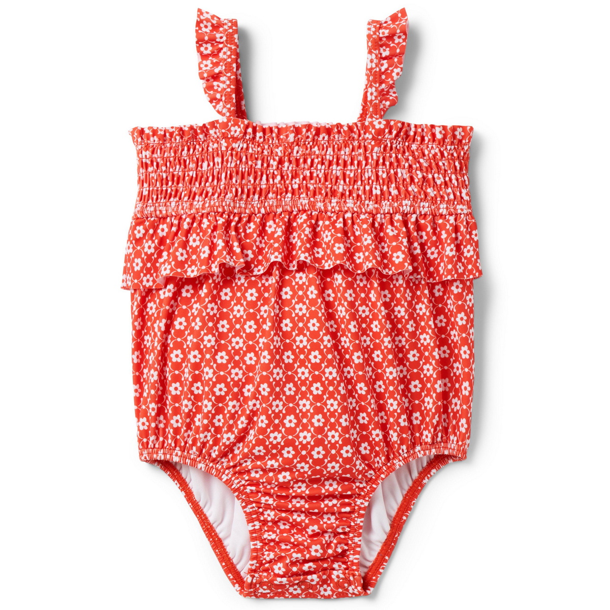 baby girl smocked swimwear девојче испушено костими за капење