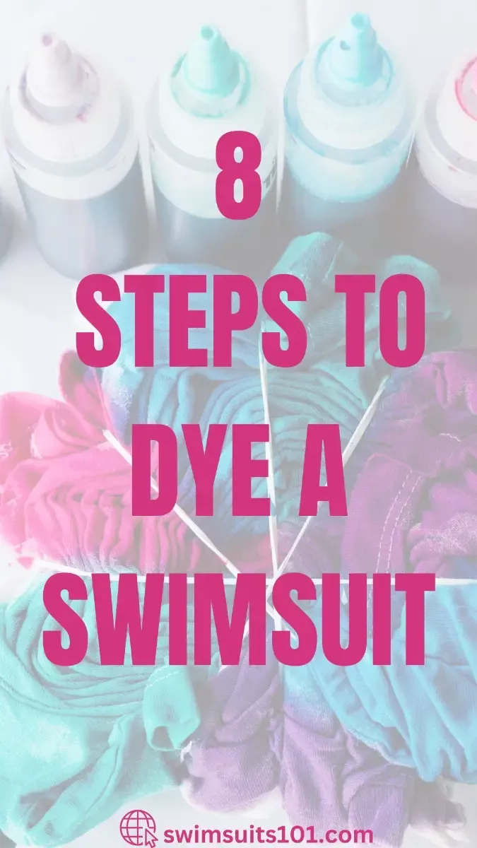 8 steps to dye a swimsuit ސްވިމްސޫޓެއް ކުލަ ޖައްސަން 8 ފިޔަވަޅު