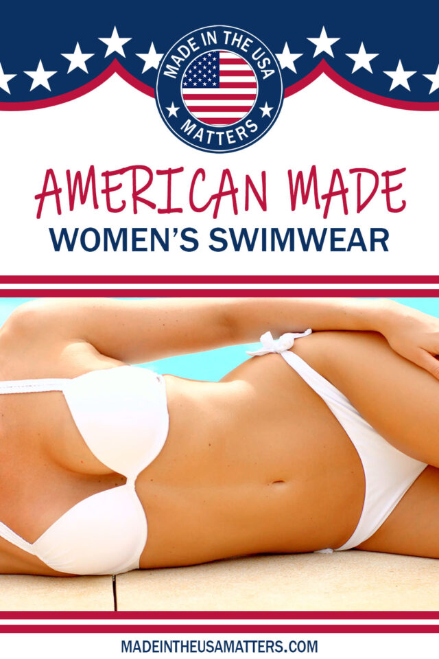 American made women's swimwear Женски костими за капење од американско производство