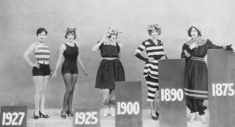 The History of Swimwear Cover-Ups Historie zakrytí plavek