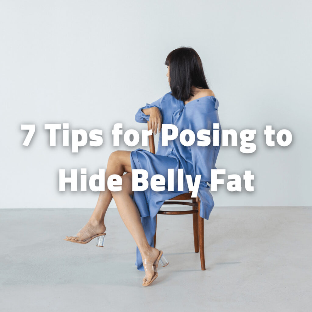 7 tips for posing to hide belly fat 뱃살을 숨기기 위한 7가지 포즈 팁