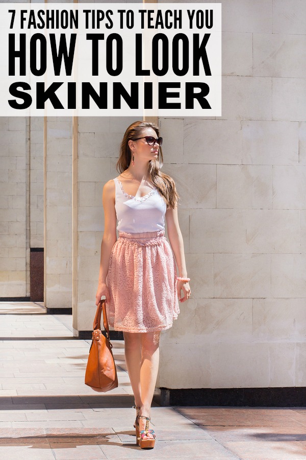 how to look skinnier hoe om maerder te lyk