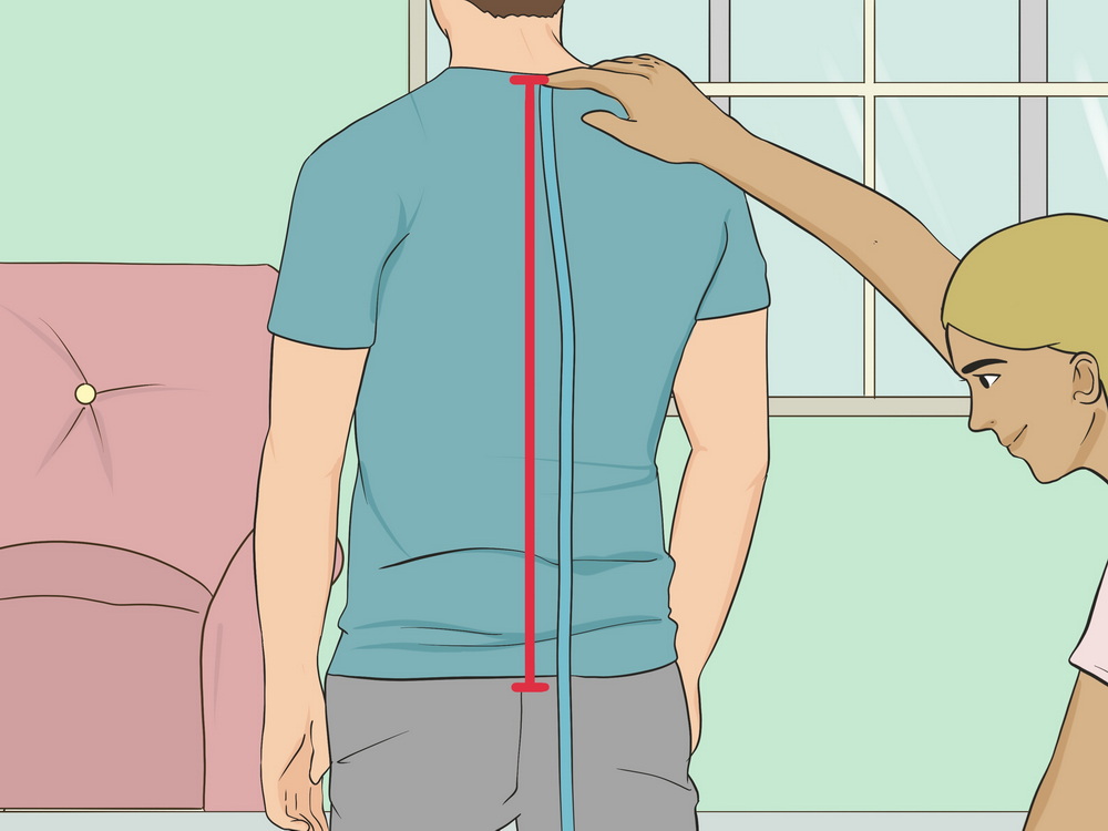 Measure Torso Length Step Změřte krok délky trupu