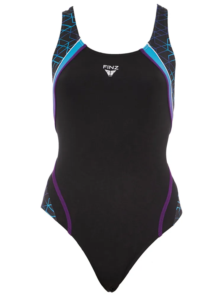 finz ultraviolet womens one piece Finz ultraviolet una peça per a dona