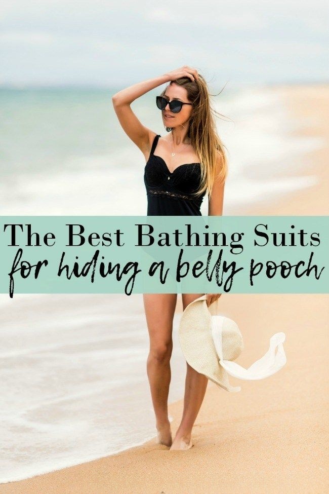 the best bathing suits for hiding a belly pooch 배를 숨기는 데 가장 좋은 수영복