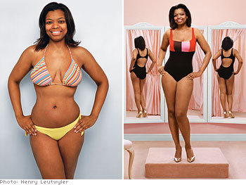 how to not look fat in a swimsuit 3 چگونه با لباس شنا چاق به نظر نرسیدیم 3