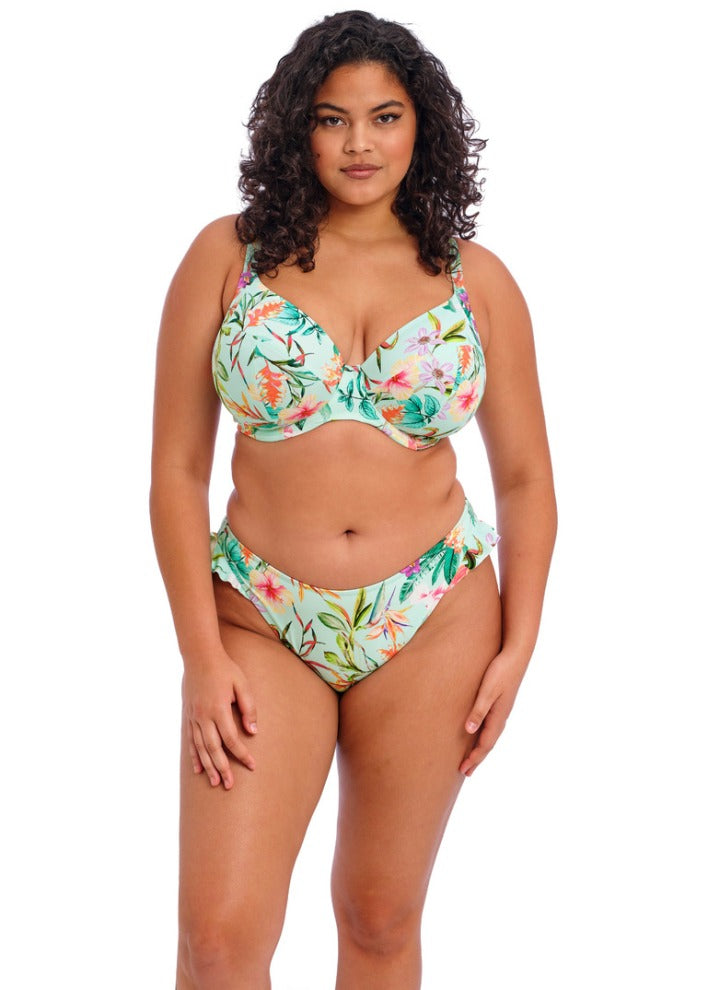 Elomi pliva Sunshine Cove Aqua Uw Plunge Bikini Top