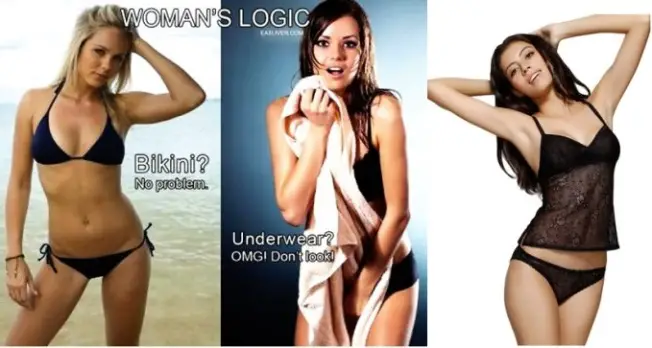 Bikini vs Lingerie 3